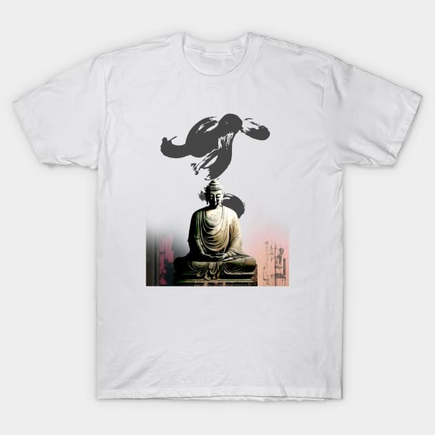 Mushin (Mental State) of Nothingness No. 2: Empty Mind T-Shirt by Puff Sumo